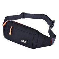 Sports Close-Fitting Small Fashion Bag Chest Canvas Waist Bag Running Lightweight and Wear-Resistant Belt Water-Proof Bag