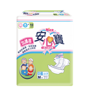 安心寶 - 安心寶加護裝成人紙尿片 Size:M (10pcs) #16854903 Nice Care Adult Diaper Premium