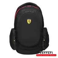 Ferrari 法拉利包 運動背包 後背包 書包 電腦包TF015B-B (尼龍黑) 公司貨