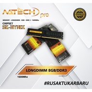 Natech Ram Pc 8GB DDR3 PC12800 Longdimm - RAM PC 8GB DDR3 - RAM COMPUTER 8GB DDR3