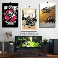 41-60 LARGE WALL POSTER MOTORCYCLE QUOTES CUSTOM DRAG 20X30 MR0HH|OO3WC| AUTOMOTIVE CHILDREN'S ROOM 