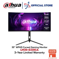 DAHUA LM30-E330CA / LM30-E330CW 30" CURVED GAMING MONITOR ( 30" VA WFHD / 1MS / 200HZ / ADAPTIVE SYN