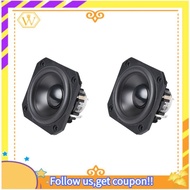【W】2Pcs Speakers 8 Ohm 25W Rectangular High Fidelity Speakers Audio for Home Theater