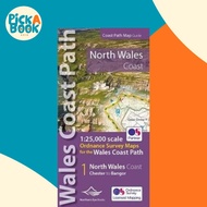 North Wales Coast Path Map - 1:25,000 scale Ordnance Survey mapping for the Wales Coast Path by  (UK