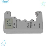 PANSIE Digital Battery Checker, Digital Display Small Size Digital Battery Tester, ABS Housing Unive