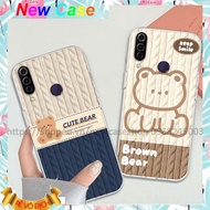 Vsmart Joy 1/Joy 1 Plus(+)/Joy 2 Plus/Joy 3/Joy 3 Plus case printed with Cute Bear wool pattern