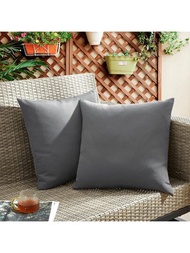 戶外防水抱枕覆蓋裝飾方形軟墊殼套露台枕頭適用於長沙發