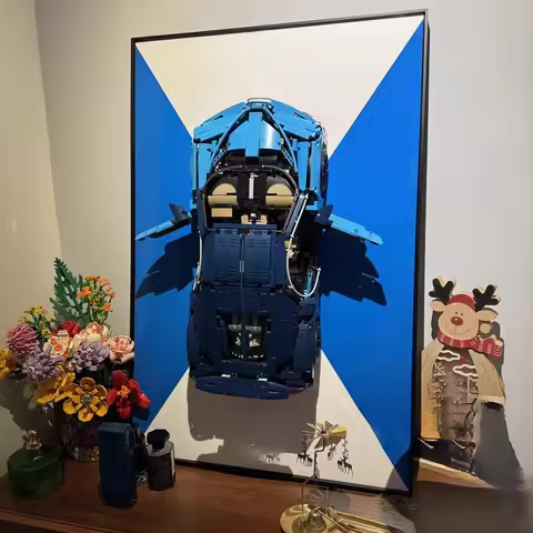 NEW Wall Mount Display box Photo Frame Suitable for LEGO 42083 Techni Bugatti Chiron building block 