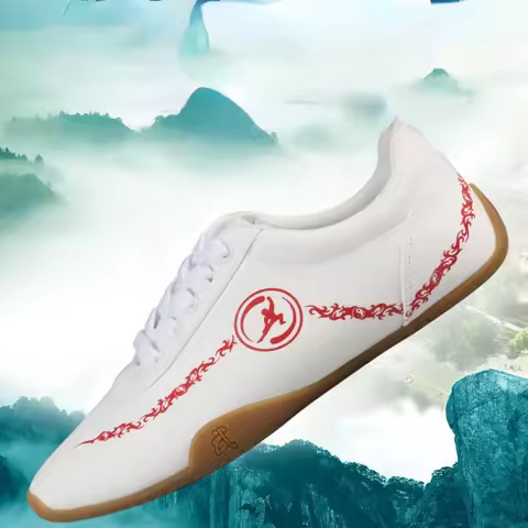 XIHAHA Male Canvas Couple Kung Fu Tai Chi Shoes Martial Art Shoe Man Sneakers Soft Non Slip Free Fle