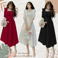 Big size pleated dress from 60kg-90kg