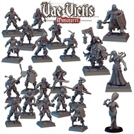 Zombie Horde : Collection : Miniature Resin Game Board Model Made To Order DnD Undead Board Game