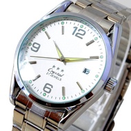 115 Best-Selling Quartz Watch Waterproof, Luminous, Men's Fashion Watch with Calendar — Stainless St
