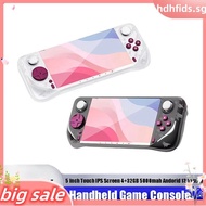 E6 MAX Retro Handheld Game Console 4+32GB 5 Inch Touch IPS Screen Andorid 13 Support 5G Wifi TV Vide