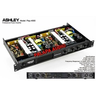 Terbaru Power Amplifier Ashley Play-4500 / Play 4500 / Play4500