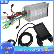 Maib Electric Motor Controller  Equipped with an Adapter Ring Brushless Speed LCD Display Panel Sensitive for Bicycles Scooters