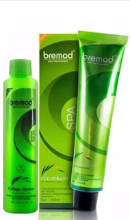 Bremod hair color(light blond 8/0)w/oxidizing 100ml