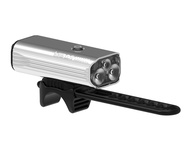 Macro Drive 1300XXL Bicycle Front Light, 1300 Lumens, White LED, Road, Mountain, Gravel Bike, USB Re
