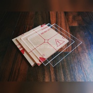 2 mm clear acrylic A3 size A3 acrylic/ ready acrylic/