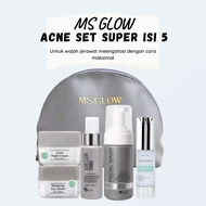 MS GLOW Acne Set - Paket Ms glow Acne Series + Ms glow Serum Acne