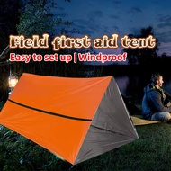 Emergency Sleeping Bag Emergency Blanket Warm Thermal Bivvy Aluminum PE Waterproof