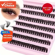 140Pcs Eyelash Clusters Diy Single Natural Thin Eyelash Extensions 9-16Mm D Curl