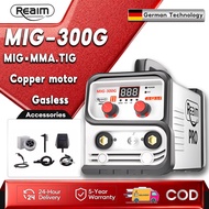 REAIM MIG/MMA/TIG Welding Machine Set Gasless Mesin Welding  Inverter  Welder Portable 電焊機