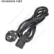 AC Power Cable 10A 220V Length 1.5m, Core 3x0.75mm, C13 IEC Connecting CEE TechZone Viet