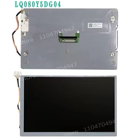 LQ080Y5DG04 Origianl 8 Inch TFT-LCD Display Screen Former ce desW221 W216 S450 S550 S600 CL550 CL600
