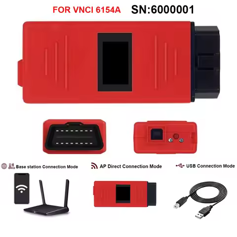 OBD2 Car Diagnostic Tool For VNCI 6154A ODIS 9.10 Support CAN FD DoIP Protocol Original Drive For Au