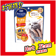 [日本寵物食品] Combo Present 貓零食 牙齒健康與口臭護理 42g