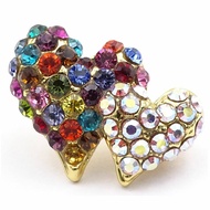 OZEL Brooch G44006 ( DOUBLE LOVE SMALL BROOCH )