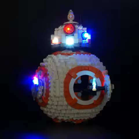 Led Light Kit For 75187 War Bb8 Robot Fighter Compatible 05128 DIY Toys Set (Not Included Building B