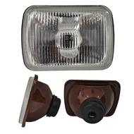 Head Lamp Large Lamp/ 7" Square Main/ Colt L300 L 300 7 Inch Without Bulb H4 SQUARE HEADLIGHT REFLEC