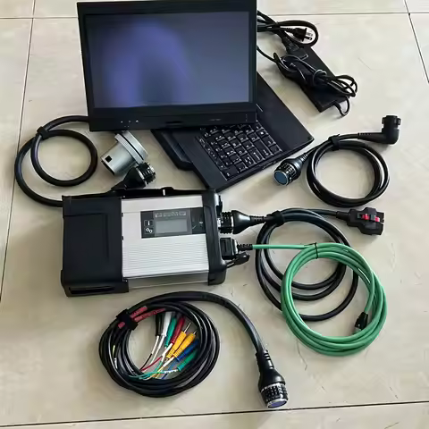 DOIP Mb Star C5 Super Chip for Mercedes Cars Trucks Diagnose With 480GB SSD 2023.09 Software Vediam/