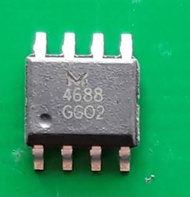 MSN4688 Sop-8 SMD M4688 IC 4688 Mosfet 60V N-Channel Mesin Las MasPower Chip Parts FET