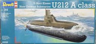 Revell-05019～1/144系列 德國 U艇 U212 a Class 新型潛艇