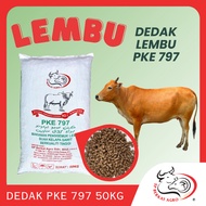 [50KG] PKE797 Dedak Penggemuk Lembu / Makanan Penggemuk Lembu Buah Kelapa Sawit