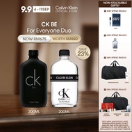 [9.9 Exclusive] Calvin Klein Be  For Everyone Duo ( Calvin Klein Ck Be Eau De Toilette 200ml + Calvi