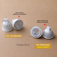 9w 12w led spotlight bulb fitting mr16 220V halogen spotlight G4 G5.3 warm cool whitenatural