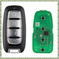 (F Y Z E) Universal XSCH01EN XM38 Car Remote Control - Smart 4 Buttons Key with 8A 4D Chip