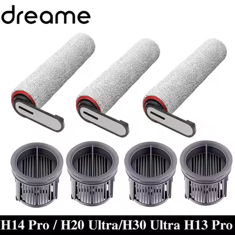 Dreame H14 Dual / H14 Pro / H14 / H20 Pro Plus / H20 Ultra / H30 Ultra Vacuum Cleaner Roller Hepa Fi
