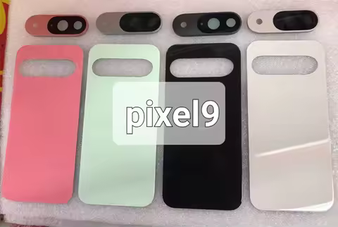 For Google Pixel 9 Battery Back Cover Rear Door Glass Panel For Google Pixel9 Housing Case +Adhesive