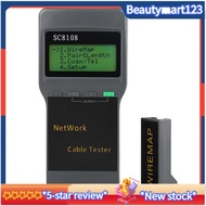 【BM】RJ45 Lan Network Cable Tester SC8108 Network Cable Tester STP UTP Ca5e Cat6 Network LAN Length C