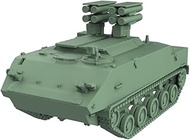 Army Tank Unpainted 1/160 N SCALE Railway Military Model Kit Russia 9P162M Kornet-D1 Anti-Tank Guide