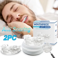 2Units Anti Snoring Bruxism Mouth Guard Teeth Bruxism Sleep Apnea Guard Snoring Mouth Guard Snoring 