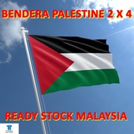 (FAST SHIPPING) Bendera Palestin 2 x 4 Flag Palestine Country Besar