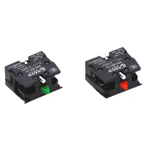 1pcs XB2 Contact Block Telemecanique ZB2-BE101C Normal Open NO ZB2-BE102C NC Pushbutton Joystick Swi