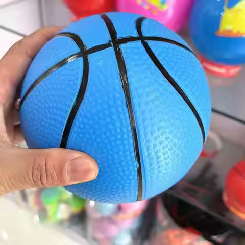 Rubber Ball for Kids Basketball Soccer Size 6inch Indoor Outdoor Sports Toys Parent Child Interactio
