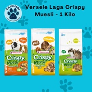 Crispy Muesli 1Kg - Rabbit Guinea Pig and Hamster Hamster Food Makanan Hamster Makanan Arnab