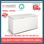 Valenti 2 Door Chest Freezer (490L), VXF510 - Free Delivery